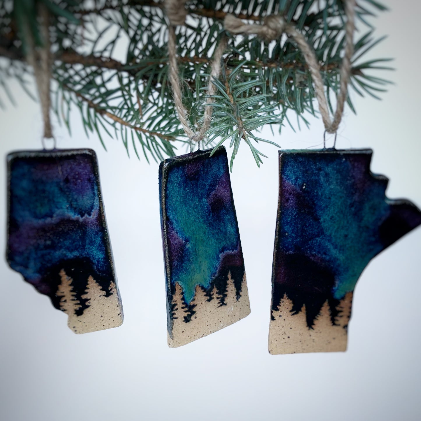 Provincial Northern Lights Ornaments