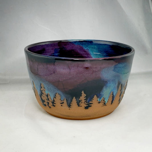 Medium Northern Lights Serving Bowl #1