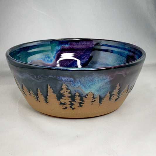 Medium Northern Lights Serving Bowl #4